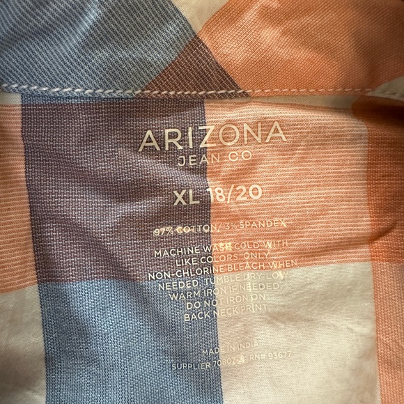 Arizona Jean Company Flex Woven Shirt - Picture 2 of 5